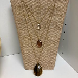 Chloe + Isabel Minaret 3 Row Convertible Necklace